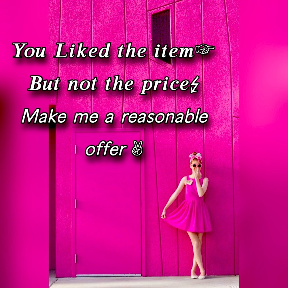 make me a reasonable offer:)